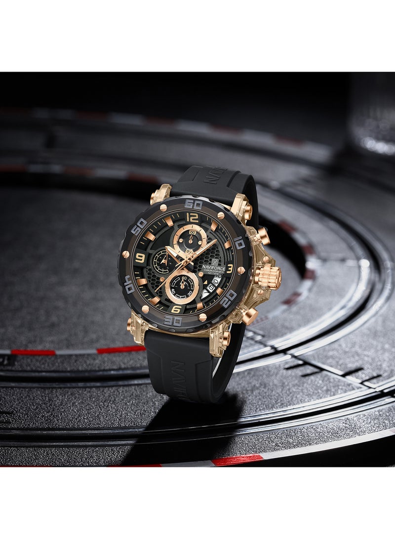 Naviforce Watch For Men NF7123-RG-Y-B - Image 3